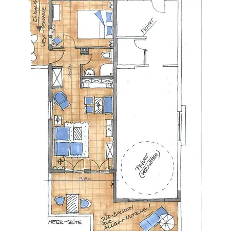 Penthouse Comfortable Vacation Apartament